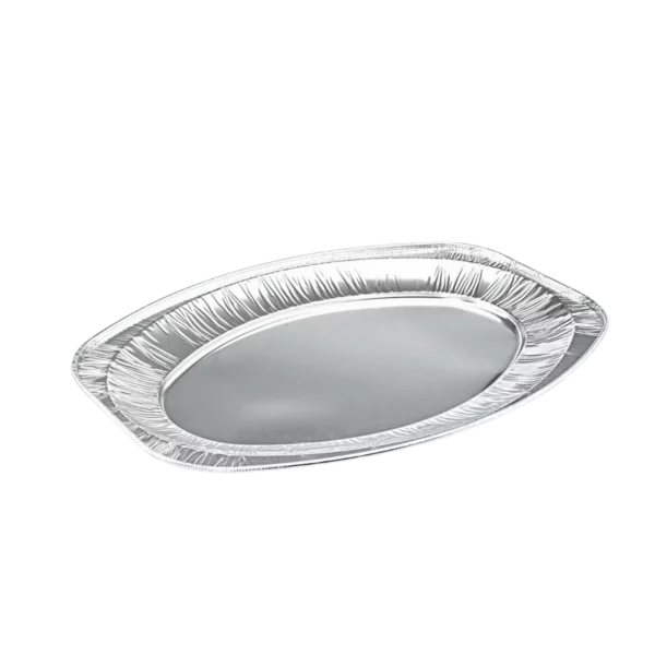 Alu. Cateringschalen oval Ø45cm 10Stk.