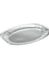 Alu. Cateringschalen oval Ø45cm 10Stk.
