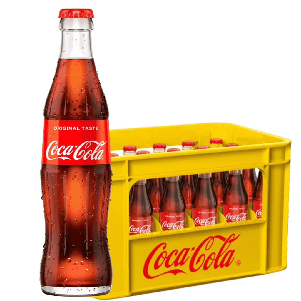 Kiste Coca Cola Glas 24x0,33L
