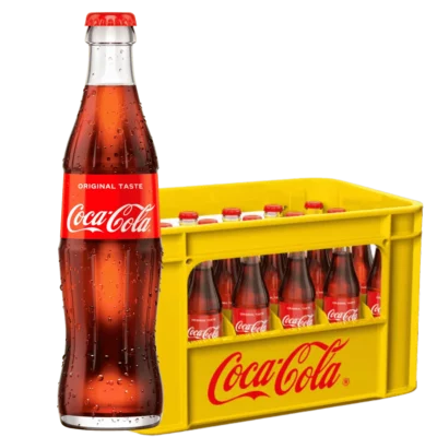 Kiste Coca Cola Glas 24x0,33L