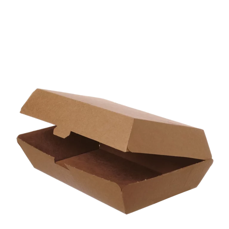 BIO1 Lunchbox braun 11x19x7cm 100Stk.