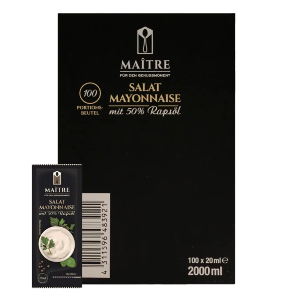 Maitre Mayonnaise 50% 100x20ml
