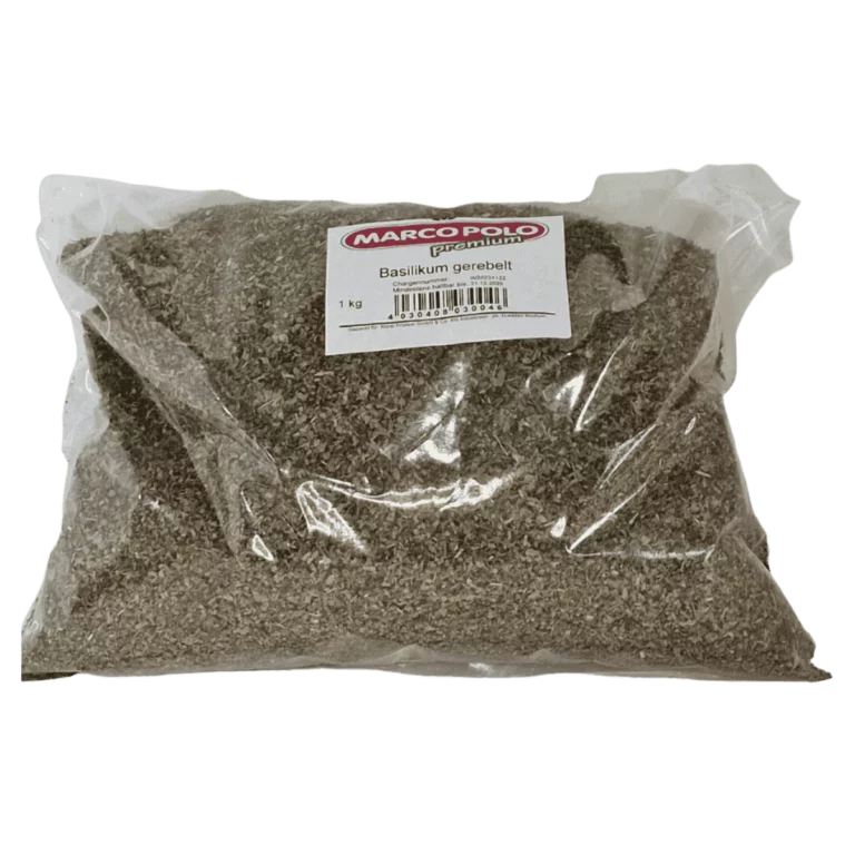 MarcoPolo Basilikum gerebelt 1Kg