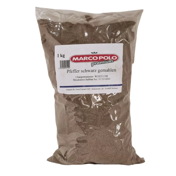 MarcoPolo Pfeffer schwarz gemahlen 1Kg