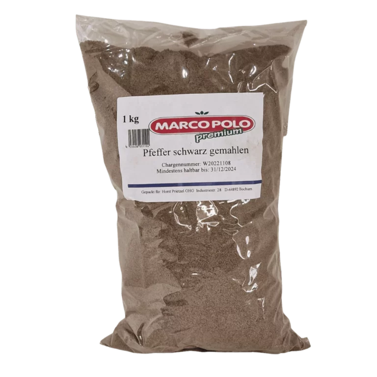 MarcoPolo Pfeffer schwarz gemahlen 1Kg