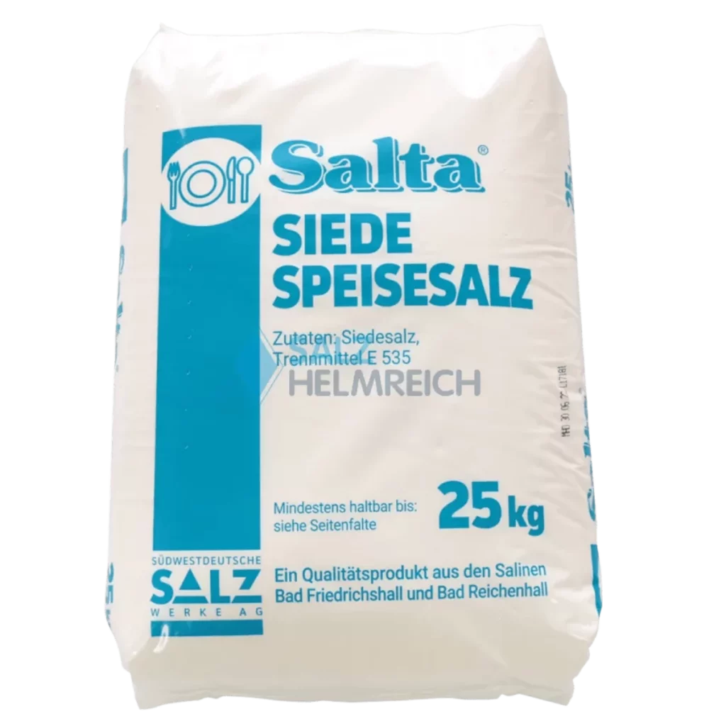 Salta Siedesalz fein 25Kg