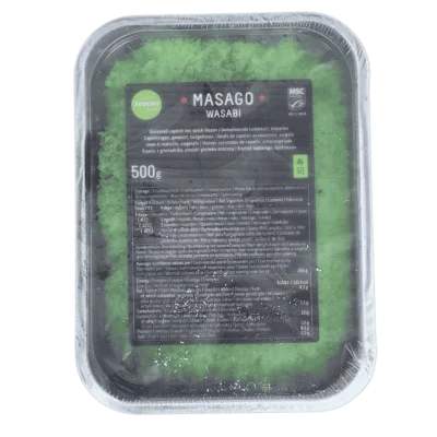 Seacon Masago Wasabi grün 500g TK