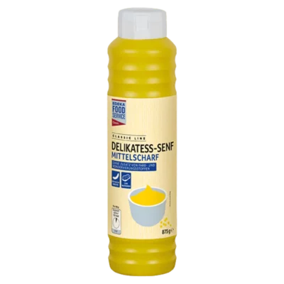 Senf mittelscharf   875g