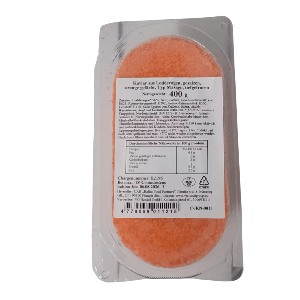 Tobiko Orange 500g