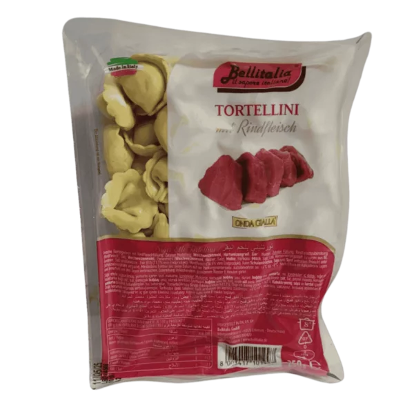 Bellaitalia Tortellini mit Rindfleisch gelb 250g