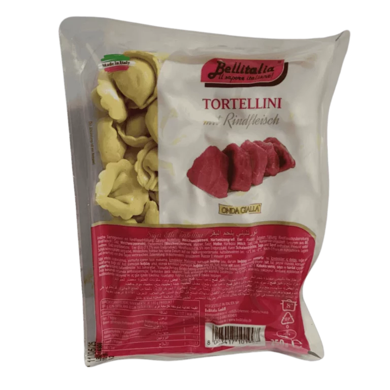 Bellaitalia Tortellini mit Rindfleisch gelb 250g