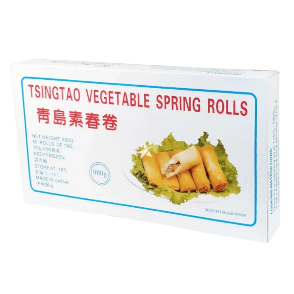 Tsingtao Vegetable Springrolls 10x(60x15g) TK