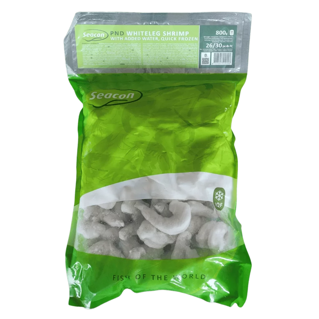 Seacon 26/30 Garnelen geschält (Vannamei) 1Kg