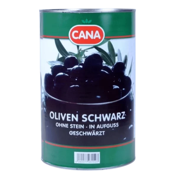 CANA Oliven schwarz ohne Stein 4250ml