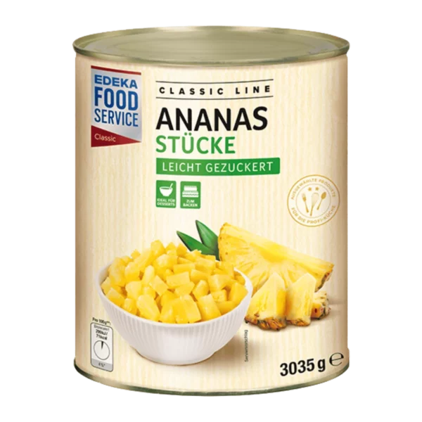 EFS Ananasstücke leicht gezuckert 3035ml