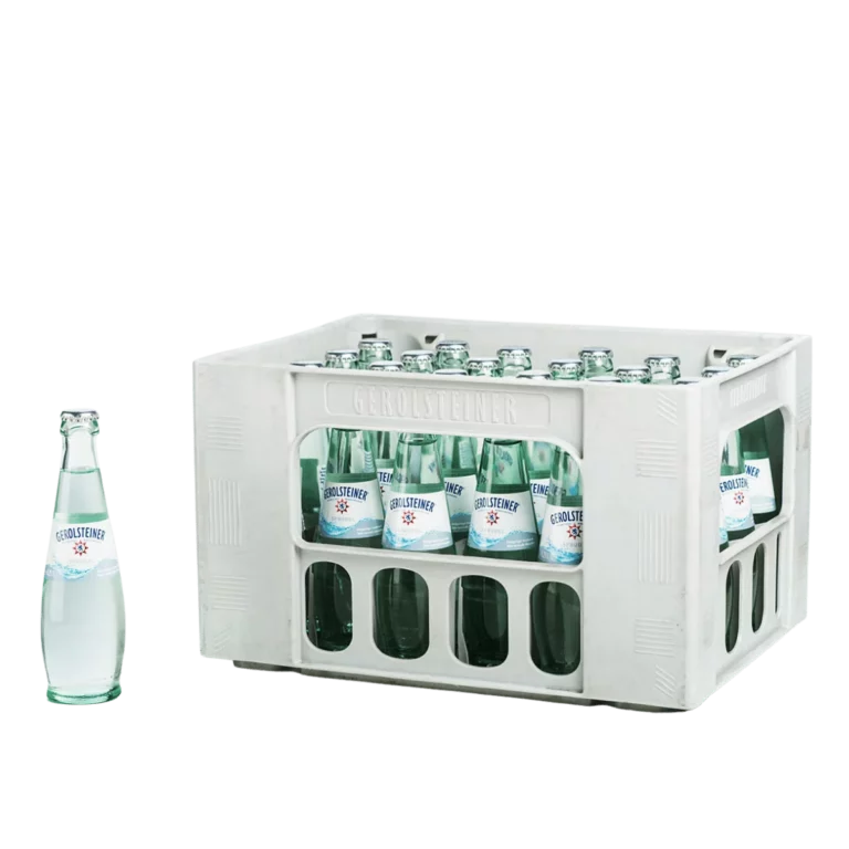 Gerolsteiner Sprudel Wasser Glas 24x0,25L Kiste