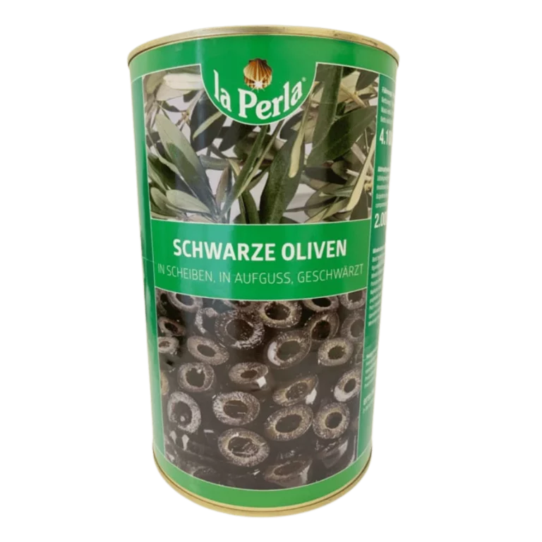 La Perla Oliven Scheiben schwarz 4250ml