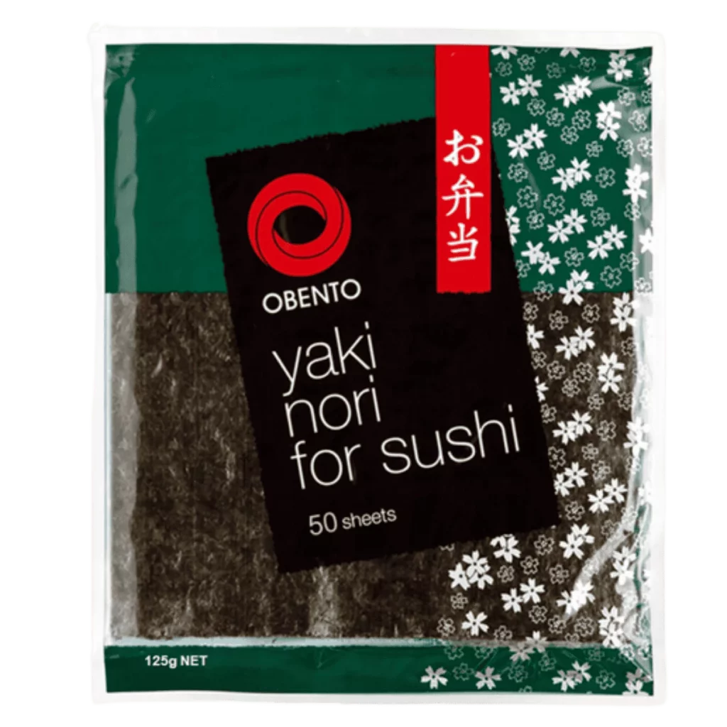 Nori Seetangblätter 1/2 100 Blatt 10x140g