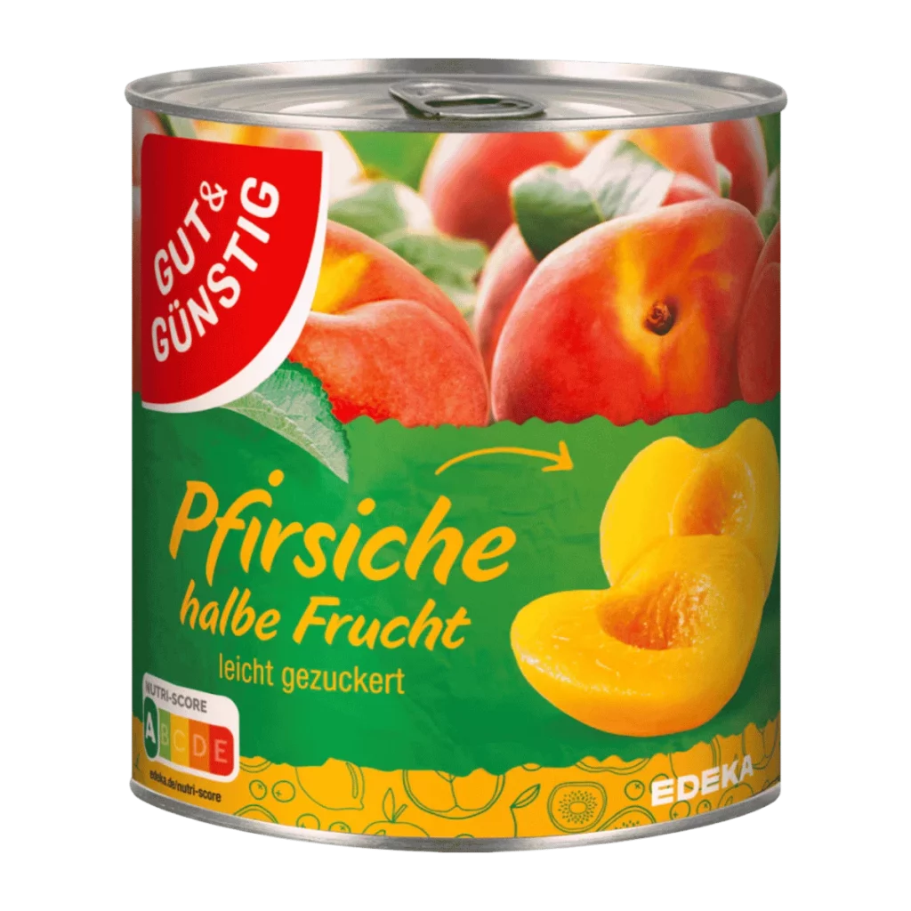 Pfirsiche 1/2 820g