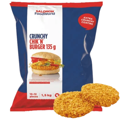 Salomon Crunchy Chickenburger 135g 1,5Kg