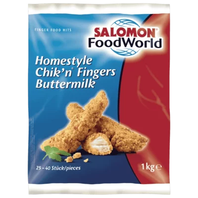 Salomon Homestyle Chicken Fingers Buttermilk 1Kg TK
