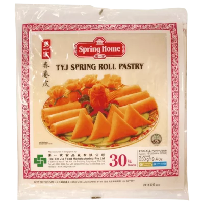 Spring Home Frühlingsrollenteig 25x25cm 550g TK