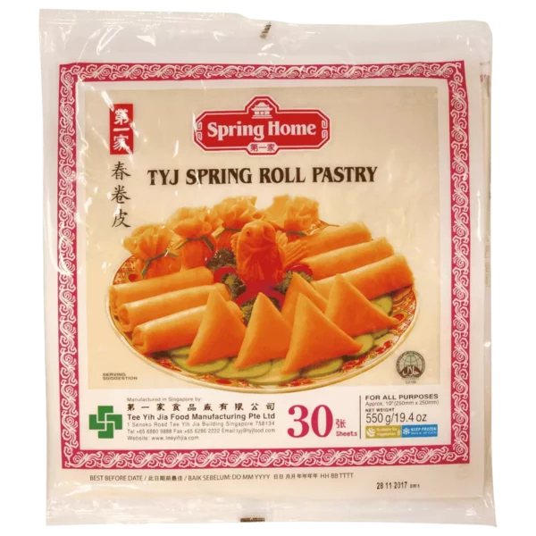 Spring Home Frühlingsrollenteig 25x25cm 550g TK