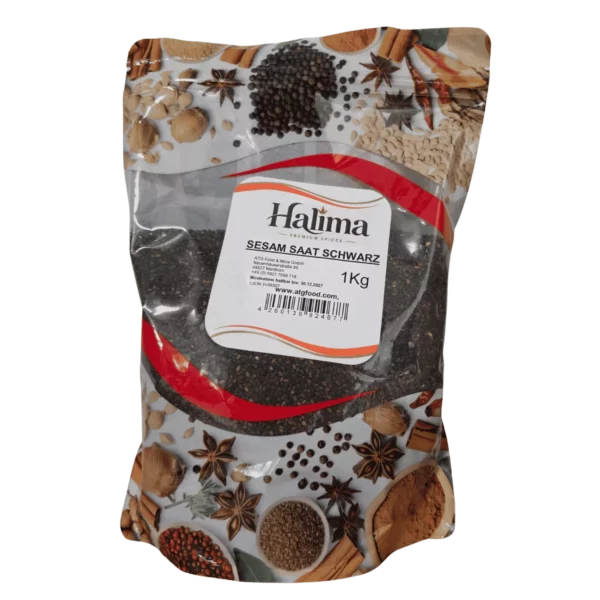 Halima Sesamsamen schwarz 1kg